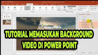 Tutorial Memasukan Background video di Powerpoint