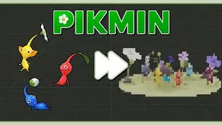 I modeled Pikmin! [Blender][3D Painter]