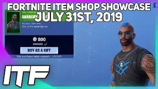 Fortnite Item Shop *NEW* ANARCHY AGENT SET! [July 31st, 2019] (Fortnite Battle Royale)