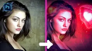 Instagram neon effect with photoshop
