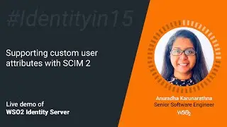 Supporting custom user attributes with SCIM 2 