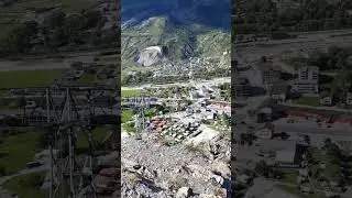 Luftseilbahn Raron - Unterbäch | Stützenüberfahrt Stütze 1 #inauenschätti