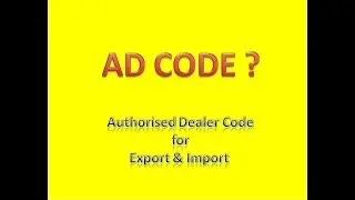 Bank AD Code for Export & Import | ExportWala | Ankit Sahu | Hindi |