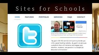 Google Sites - How to Embed a Twitter Feed
