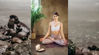 Japanese Garden Meditation & Relaxation healing music, #shorts  #meditation #relaxingmusic