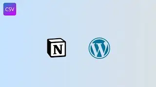How to connect a Notion database to Wordpress