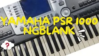 Keyboard Yamaha PSR 1000 Blank