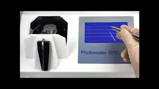 How to perform an optic adjustment with Photometer 5010 V5+