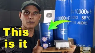 Must Use Audio Grade Capacitor's