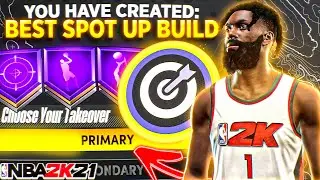 🚨New🚨 Next Gen Best Sharp Rim Spot Up Build For Grinding Rep on NBA 2K21 Best Build Best Jumpshot