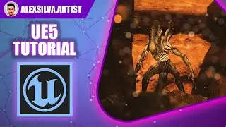 How to create this animation in Unreal Engine 5 - Alien