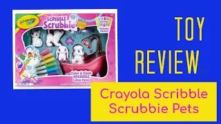 Toy Review: Crayola Scribble Scrubbie Pets