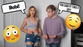 If You Say “BABE” You Have to REMOVE A LAYER OF CLOTHING! *CHALLENGE*