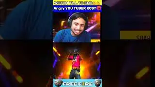 Rg gamer the angry you tuber roast😡#freefireshorts #shorts