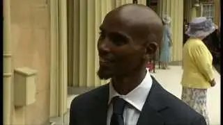 Mo Farah gets CBE