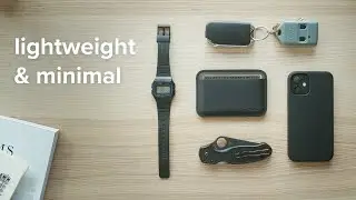 My Lightweight & Minimal EDC | Pocket Dump