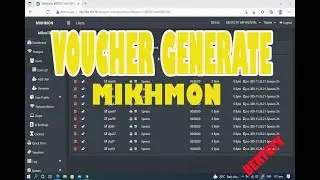 Mikrotik hotspot Voucher Generate Tutorial