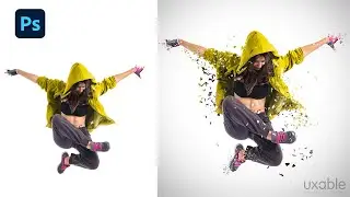 Photoshop Tutorial - Learn to Create Dispersion Effect in 2 minutes