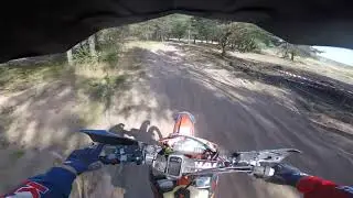 2020 Rally Rukla -  Hard Enduro class, last Cross test (1-place Andrius and Danielius)
