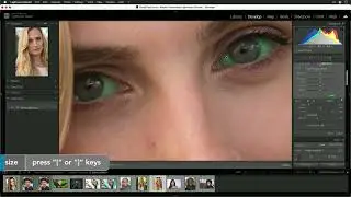 How to Whiten Eyes in Lightroom | Enhance Portraits with Bright Eyes