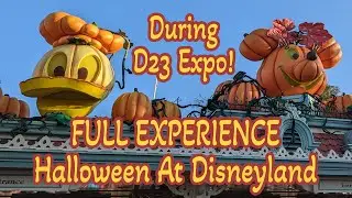 Halloween at Disneyland FULL Experience!