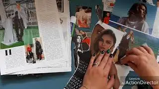 Упражгение со скетчбуком. Коллажи для вдохновения