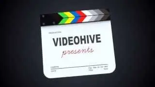 Filmslate Logo Opener (After Effects Template)