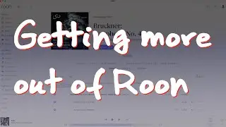Getting more out of Roon