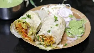पनीर रोल का नया अंदाज, घर पर ही बनाएं ये लाजवाब डिश। Paneer Roll Recipe | Street Style Paneer Roll