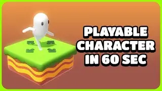 How To Add a Playable Character to your game in 60 Seconds! Tutorial