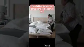 No olviden tender su cama!! Cleaning motivacion rutina de limpieza