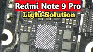 Redmi Note 9 Pro Light Problem || Redmi note 9 Pro water damage