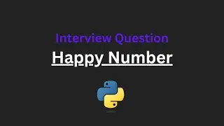 Happy Number - Leetcode 202 - Python