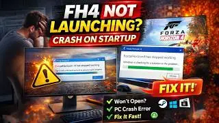 How to Fix Forza Horizon 4 Not Launching on PC (Crash on Startup Fix)