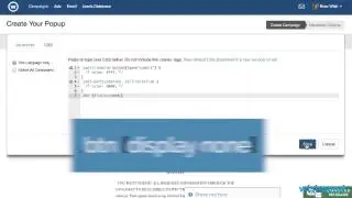 How to Create a Click Pop up for Contest Rules