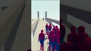 MUSKETEER GOD vs 100x SPIDERMAN - Totally Accurate Battle Simulator TABS