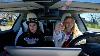 Girls Fishing the Spring Sucker Run (Thames River 2024)