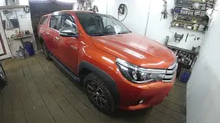 Toyota Hilux Шумоизолляция и обработка!!! Совместили приятное с полезным 💪