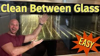 Clean Between the Glass of an Oven Door