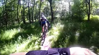 Sortie CX/VTT, single foret de St Germain en Layes