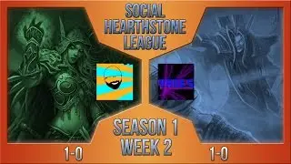 [Bob] Social Hearthstone League | Week 2 - VS YAEOS