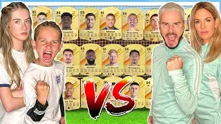 *NEW* FC24 CARD BATTLE!! KIDS VS PARENTS!! 🔥
