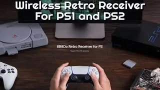 8Bitdo Retro Receiver For PS1 & PS2 Announced