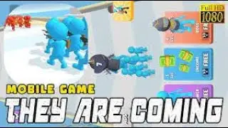 THEY ARE COMİNG mobil oyunu. vaxtınızı maraqlı keçirə biləcək bir oyun. #games #oyun #gameplay
