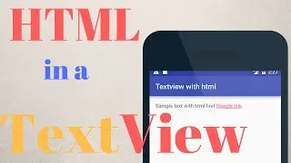 HOW TO SHOW HTML INSIDE TEXTVIEW - Android Development