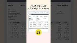 How to Add the Report Viewer to a JavaScript App
