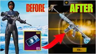 New Classic crate opening I got M416 glacier with 615 crates new premium crate opening pubg mobile❄️