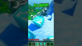 Noob Vs Average Vs Pro Vs Hacker Player fall🤯 #minecraft #shorts
