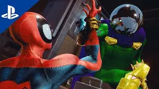 Ultimate Spider-Man Gameplay | Peter Parker encounters Mysterio