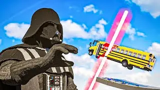 COCHES vs DARTH VADER 💥🤯 | TEARDOWN (Reto 99.9% IMPOSIBLE)